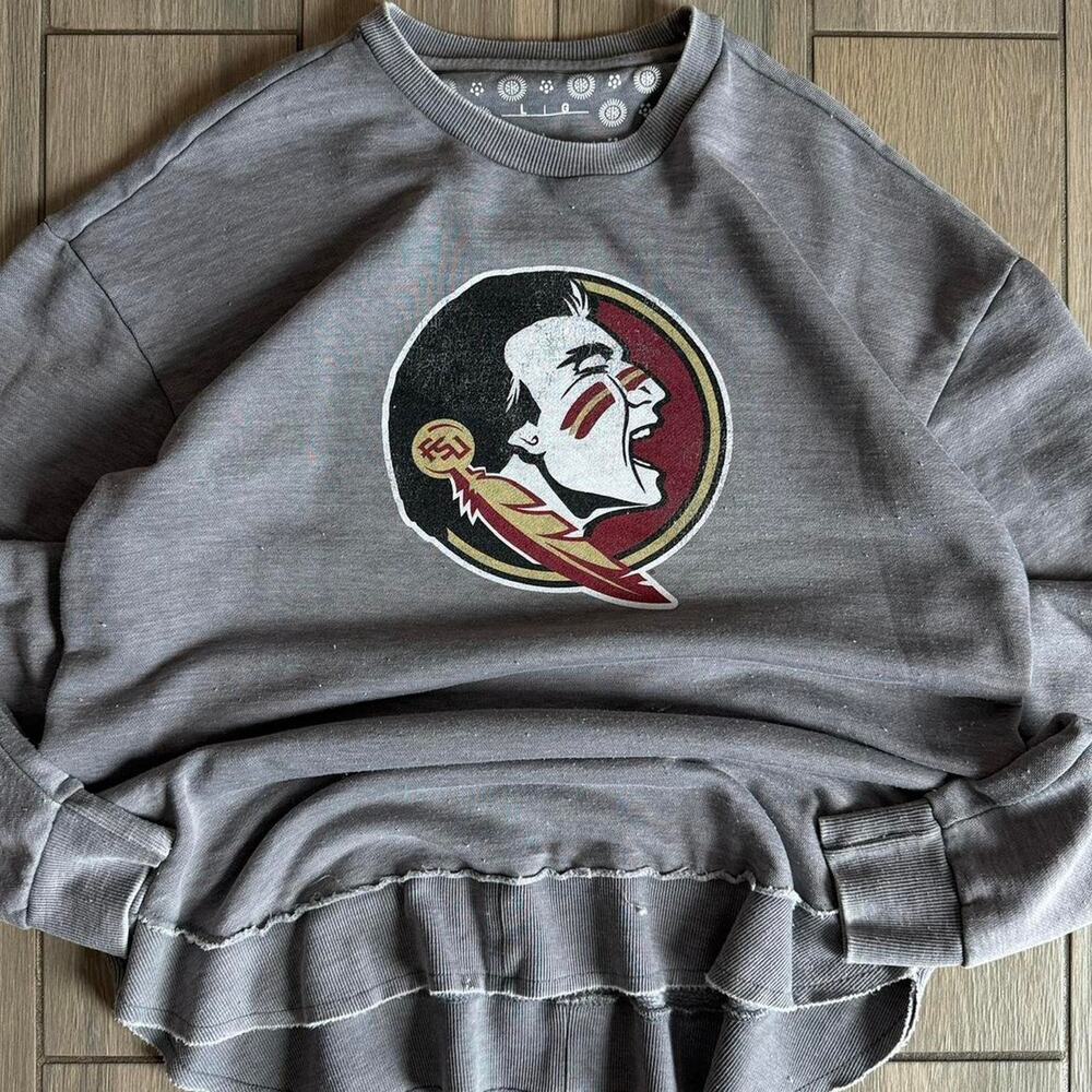 Pressbox Florida State Seminoles NOLES University Pullover Sweatshirt - Size L